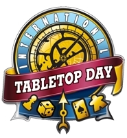 International Tabletop Day! All profits here go to a fundraiser!